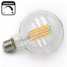 Λάμπα LED Γλόμπος Φ95 10W E27 230V 1300lm Ντιμαριζόμενη 2800K Θερμό φως 13-2711001009